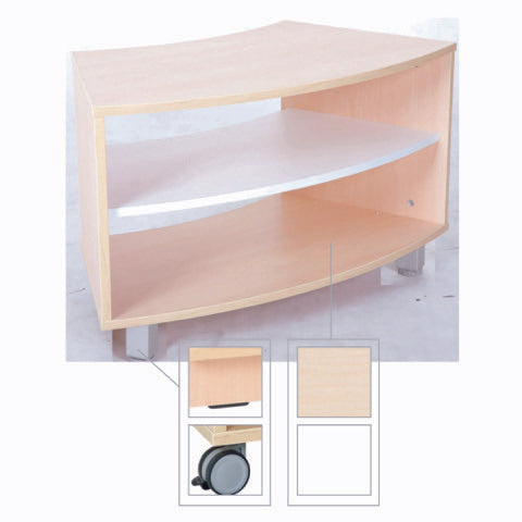 Quadro - S gebogen kast