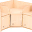 Garderobe hoekkast Flexi 3 met deuren