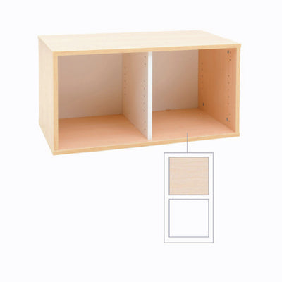 Quadro - smalle hangkast met 2 vakken