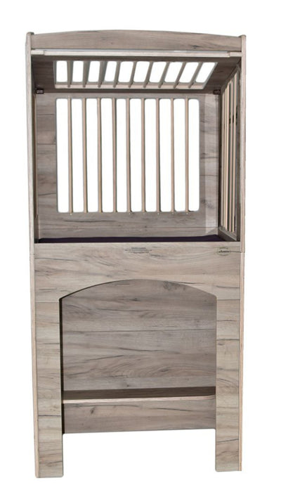 Box spijlen kantelhek - Grey Craft Oak