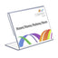 Kaarthouder OPUS 2 L-standaard A7 liggend acryl