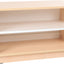 Quadro - S kast met 1 plank op wielen of plint