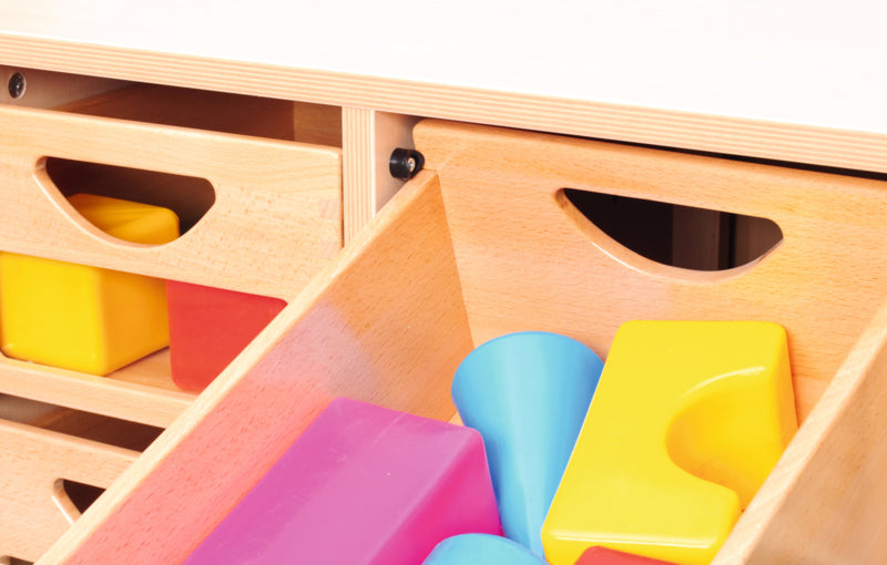 Hout bak met venster - beuken