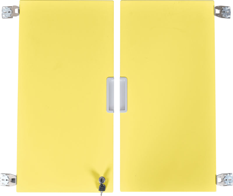 Quadro - medium deuren met slot, 1 paar - 12 kleuren