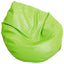 Kleine zitzak poef - peer groen