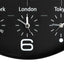 Wandklok Unilux On Time Ã˜30,5cm zwart/wit
