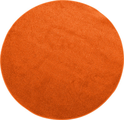 Rond tapijt - diam. 140 cm - terracotta