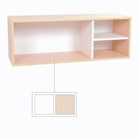Quadro - brede hangkast met scheidingswand - rechts
