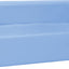 Bank met armleuningen 98cm lang - Blauw