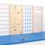 Anti-slip mat afm. 200 x 85 x 8 cm blauw