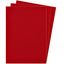 Voorblad Fellowes A4 lederlook rood 100stuks