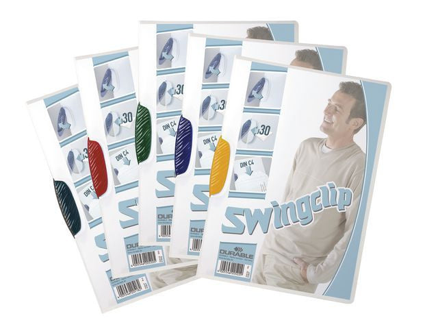 Durable Swingclip Klemmap A4, 1-30 vel,