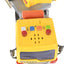 Sleepwagen met graafmachine