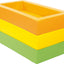 Foam bed 140x75x25cm - Oranje