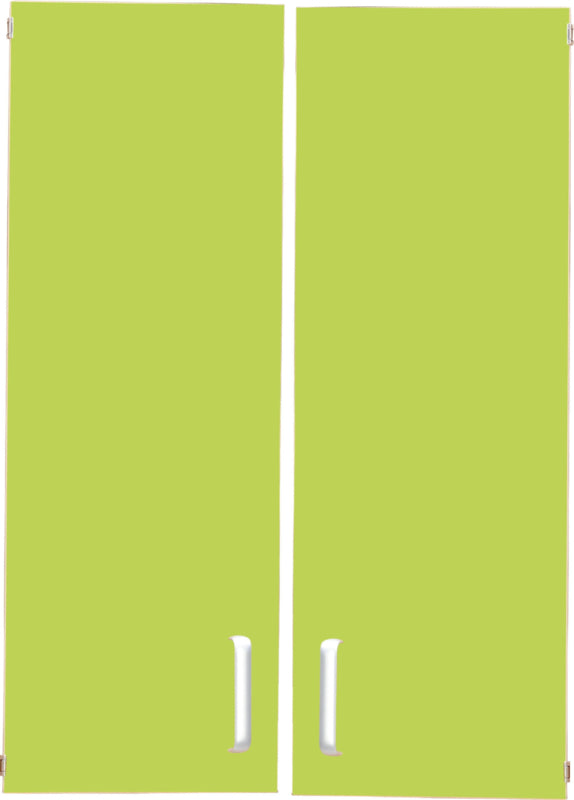Deuren voor XL kast, groen