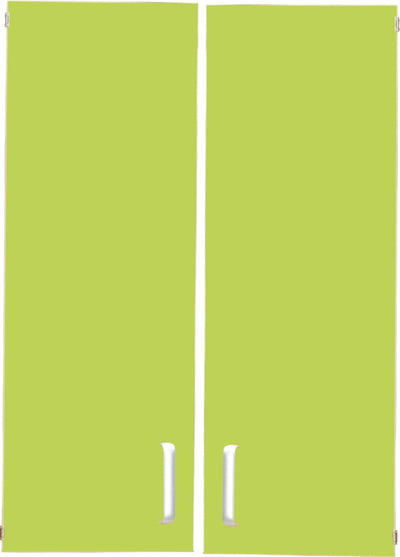 Deuren voor XL kast, groen