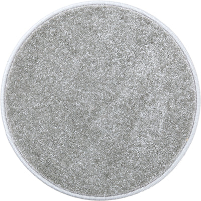 Rond tapijt - diam. 50 cm - grijs