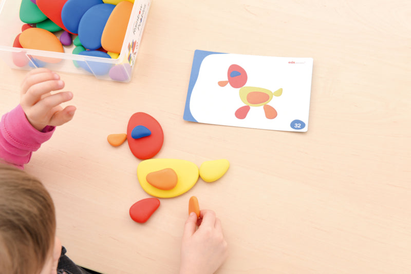 Regenboog creatieve stenen