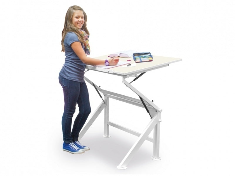 Verstelbare tafel wit