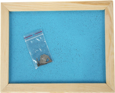 Prikbord 60 x 90 cm - lichtblauw
