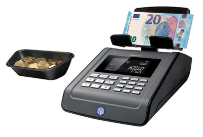 Geldtelmachine Safescan 6185 geldtelweegschaal zwart