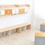 Quadro garderobe plank 6, esdoorn