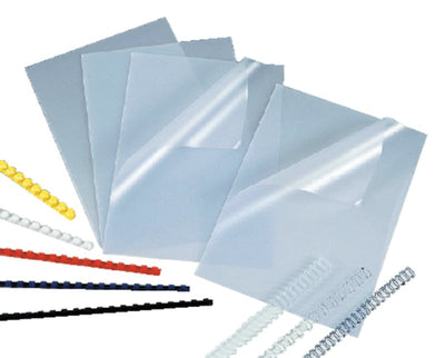 Voorblad Fellowes A4 PVC 200micron 100stuks