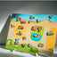 Mega magneetbord op het land