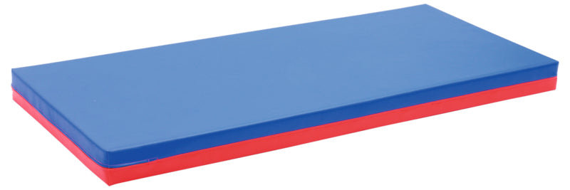 Matras marine/rood 130 cm.