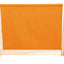 Afscheidingsscherm laag - geel/groen/oranje