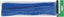 Chenilledraad 50cm donker blauw 6mm 100 stuks