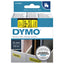 Labeltape Dymo 45018 D1 720580 12mmx7m zwart op geel