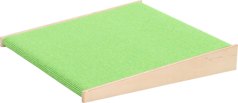 Schuin platform, hoogte 10 cm, lichtgroen