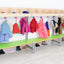 Flexi garderobe 4, zithoogte 35 cm - groen