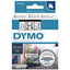 Labeltape Dymo 53713 D1 720930 24mmx7m zwart op wit