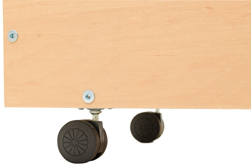 Flexibak op wielen - geel