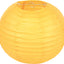 Papieren lampion - geel