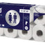64rollen Toiletpapier Tork T4 110767 Advanced 2laags 250vel wit