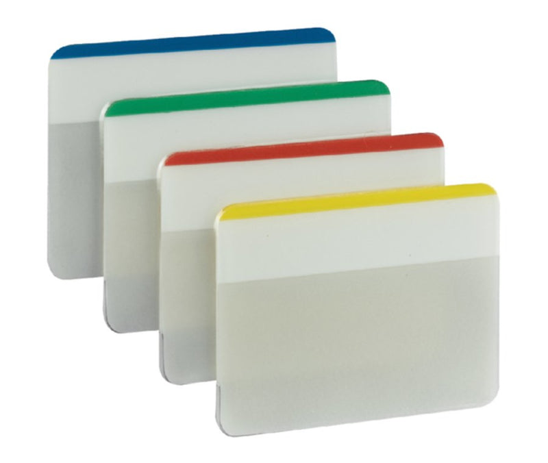 Indextabs 3M Post-it 686 strong recht 38x50.8mm 4 kleuren