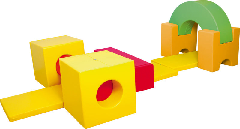 Foam cilinder met gat 70x100cm - Groen