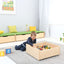 Platform met opening voorkant