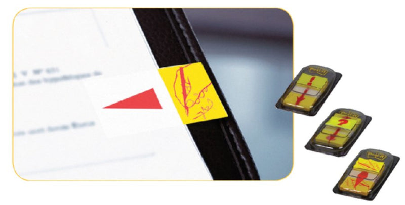 Indextabs 3M Post-it 68031 handtekening plaatsen