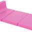 Vouwbare bank afm. 48 x 80 x 49 cm - Roze