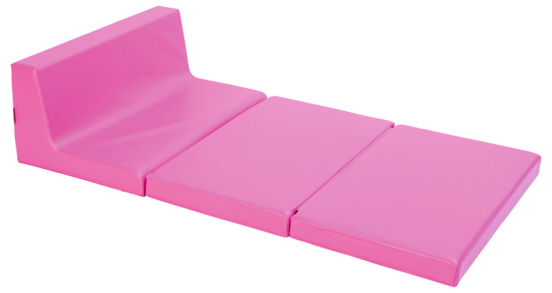 Vouwbare bank afm. 48 x 80 x 49 cm - Roze