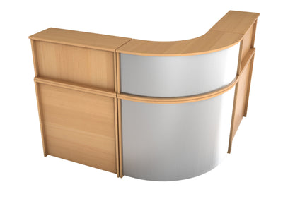 Niveau verhoger voor hoekreceptie - beuken