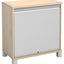 Kvadra rolcontainer met jaloezie deur hoog 85,4 cm.