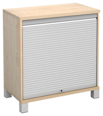 Kvadra rolcontainer met jaloezie deur hoog 85,4 cm.