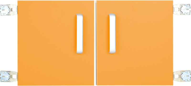 Deur voor opzetkast S - oranje