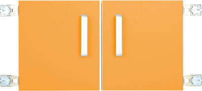 Deur voor opzetkast S - oranje