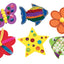 Foam jumbo figuren assorti, 15 tot 20 cm. 48 stuks
